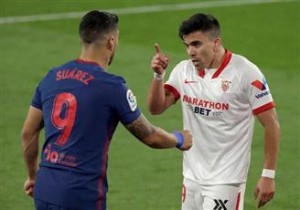 إشبيلية يُسقط أتلتيكو ويشعل الدوري الاسباني