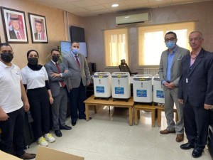 الأردني الكويتي يسلم مولدات أكسجين لمستشفى جرش الحكومي