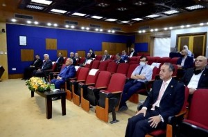 محاضرة لدولة عبد الرؤوف الروابدة في عمان الأهلية بمناسبة مئوية الدولة الأردنية