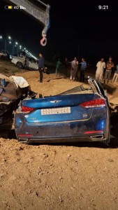 وفاة ستة اشخاص وإصابة اربعه آخرين إثر حادث تصادم في محافظة المفرق