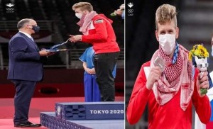 أسرة عمان الاهلية تهنىء لاعب المنتخب الوطني و" لاعب منتخبها" صالح الشرباتي بفوزه بفضية التايكواندو بأولمبياد طوكيو