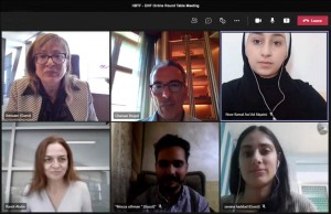 الإسكان" يعقد لقاءاً افتراضياً مع طلبة مؤسسة إيليا نقل المستفيدين من منح البنك الدراسية