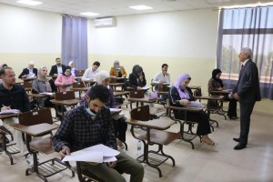 جامعة الشرق الأوسط تستضيف الامتحان التحريري لنقابة المحامين