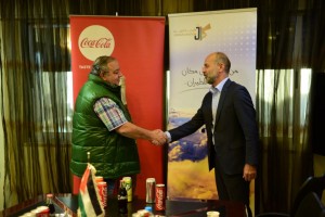 شراكة إستراتيجية تجمع بين   الأردنية للطيران و كوكا كولا العالمية بحضور  الكابتن محمد الخشمان ومدير عام كوكا كولا