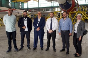 في اطار التعاون.. وفد من  جامعة الحسين  يزور مركز العمليات في الشركة الأردنية للطيران