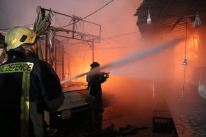 الدفاع المدني: نتائج التحقيق بحريق مجمع رغدان خلال 48 ساعة