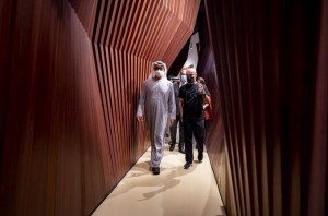 ولي عهد أبوظبي يزور الجناح الأردني في إكسبو 2020