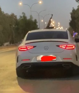 الأمن العام يضبط مركبة ظهرت في فيديو تم تداوله لشخص يطلق النار من داخلها