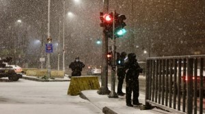 الشاكر: ذروة الثلوج قبيل منتصف الليل