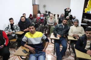 ارض السلام ينفذ جلسات المتابعه والتقييم لمشروع تاهيل وتدريب الشباب