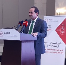 مندوباً عن الشمالي  الكايد يطلق مشروع التنمية الاقتصادية الريفية والتشغيل