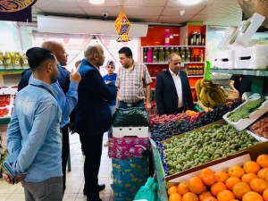 لجنة الصحة والسلامة في متصرفية لواء الهاشمية تتفقد الأسواق بالمنطقة