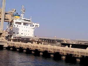 تصدير أكبر باخرة من الفوسفات إلى الهند