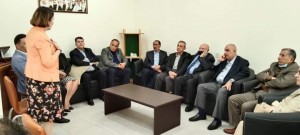 لجنة الحريات وحقوق المواطنين ولجنة العمل والتنمية الاجتماعية) في مجلس الأعيان تزور دار اللضيافة للمسنين