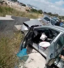 بالصور...وفاة و8 إصابات بحادث سير على طريق اربد عجلون