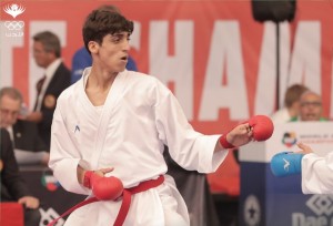 محمد الجعفري يُحرز فضية الجولة الثالثة من الدوري العالمي للكراتيه