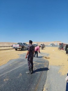 الأشغال: اعادة فتح الجزء المغلق من طريق الزرقاء - المفرق