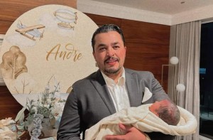 النائب ( أندريه مراد )   حواري  يرزق بمولود جديد .. الف مبروك