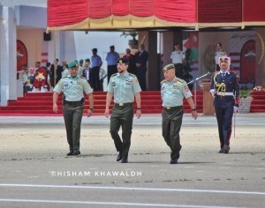 ولي العهد يرعى حفل تخريج ضباط جامعة مؤتة