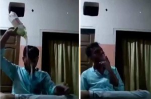 الأمن: فيديو إحراق الشاب نفسه ليس بالأردن