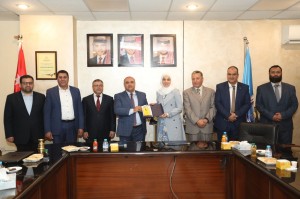 مذكرة تفاهم بين التطبيقية والسفارة الليبية