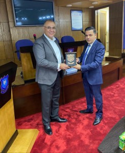 أ.د. إياد مسعد من جامعة تكساس يحاضر في "هندسة " عمان الأهلية