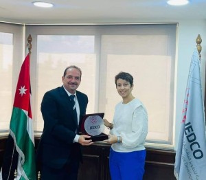 سفيرة الإتحاد الأوروبي تزور جيدكو