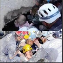 كيف تم انقاذ الطفلة ملاك ورستم من تحت انقاض عمارة اللويبدة؟