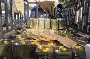 حملة لضبط زيت الزيتون الغير صالح للاستهلاك البشري