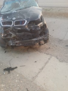 الزميل شادي سمحان يتعرض لحادث سير مؤسف