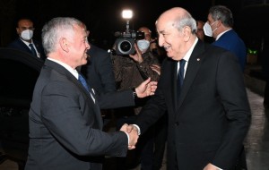 بيان أردني جزائري مشترك في ختام زيارة الملك إلى الجزائر