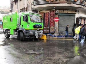 أمانة عمّان تحذر التجار من ارتفاع منسوب المياه