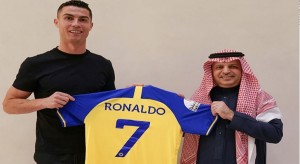 رونالدو: أنا متحمس للانضمام إلى زملائي في نادي النصر السعودي