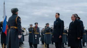 الرئيس السوري يصل إلى موسكو في زيارة رسمية