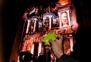 "إلى" يرعى فعاليات العروض المُبهرة للصوت والصورة في مهرجان البترا الضوئي