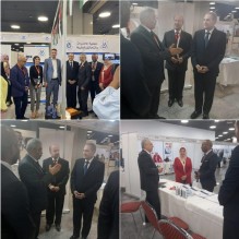 مندوبا عن دولة رئيس الوزراء الهواري يفتتح معرض الرعاية الصحية الأردني الثاني