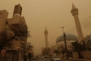 أجواء خماسينية حارة ومغبرة تؤثر على الأردن الجمعة والسبت