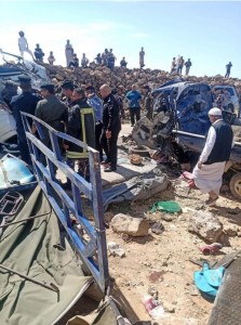 8 وفيات واصابات عديده اثر حادث سير مروع في البادية الشمالية بالمفرق