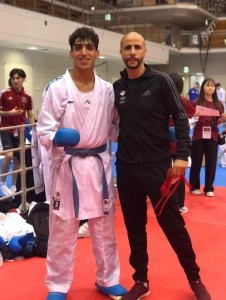 الجعفري يتأهل إلى نهائي الدوري العالمي للكاراتيه