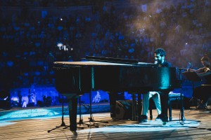 الاستثماري الراعي البلاتيني لحفل الفنان فرج سليمان الموسيقي على المدرج الروماني