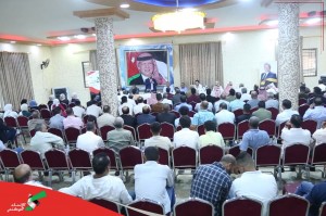 ذيبان ترحب بحزب الاتحاد الوطني الأردني ضمن لقاء استقطابي موسع