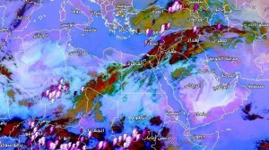 حزام من السُحب يمتد من وسط افريقيا إلى بلاد الشام