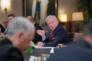 الملك: نرفض أي تفكير بإعادة احتلال أجزاء من غزة أو إقامة مناطق عازلة فيها