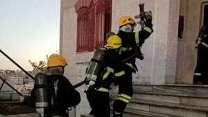 11 إصابة بحريق منزل طابقي في المزار الشمالي