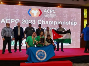 أبطالنا أبطال العرب وإفريقيا في المسابقة العربية الإفريقية للبرمجة ويتأهلون للمسابقة العالمية…