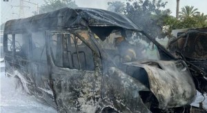 تفجير حافلة في تل أبيب .. والاحتلال يبحث عن منفذي العملية