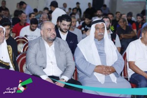 عدد كبير من أبناء مخيم الوحدات يستقبلون قائمة "الاتحاد الوطني" ويؤكدون مؤازرتهم لمرشحي القائمة (صور)