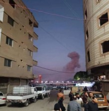 قصف اسرائيلي يستهدف منطقة في جنوب دمشق