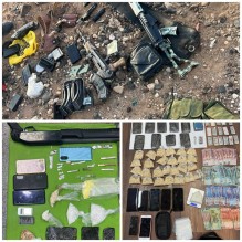 القبض على 43 شخصا وبحوزتهم كميات كبيرة من المواد المخدرة والأسلحة النارية .. صور