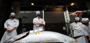 اليابان .. بيع سمكة تونة تزن 276 كغ بـ1.3 مليون دولار